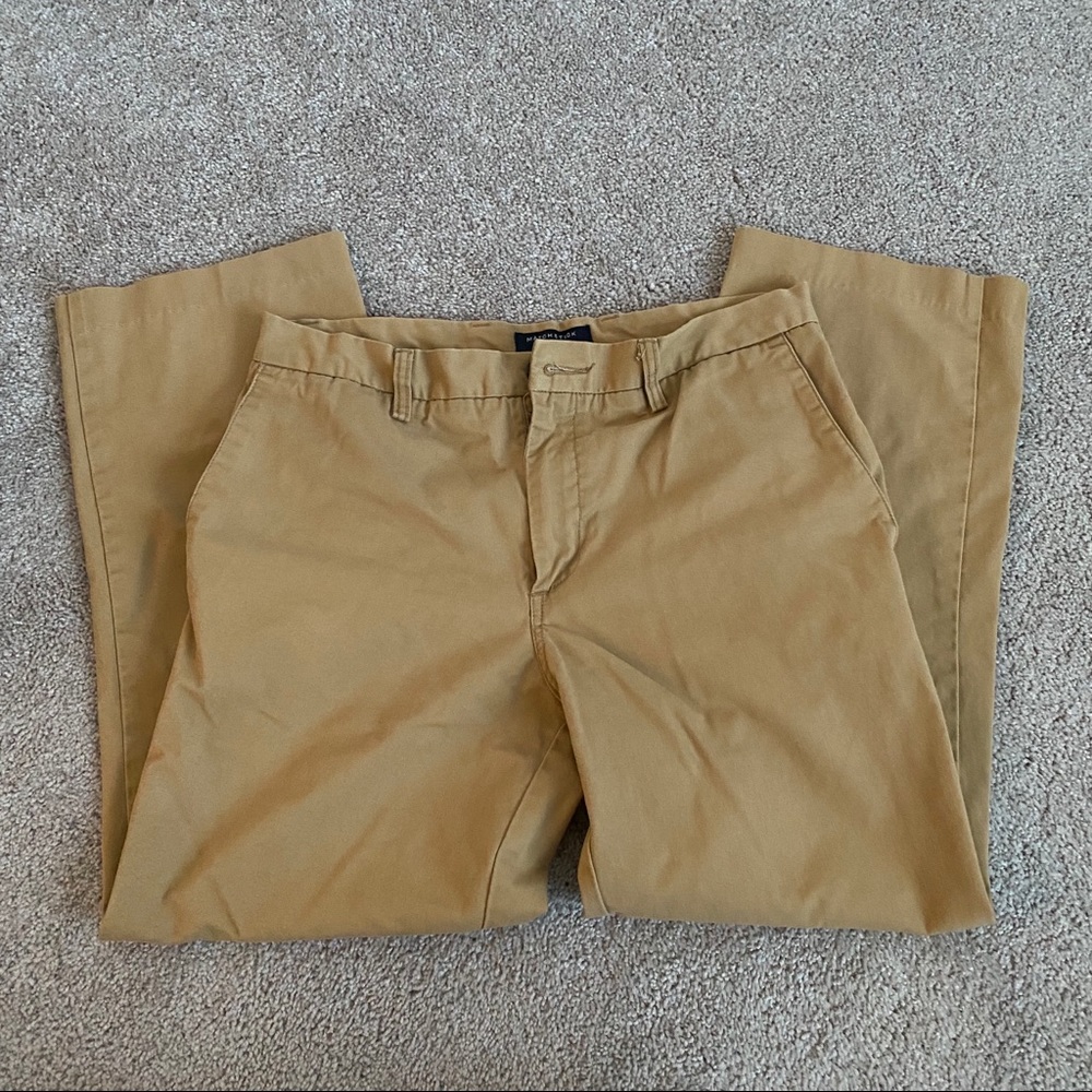 Men’s Match tan trousers/pants/slacks
